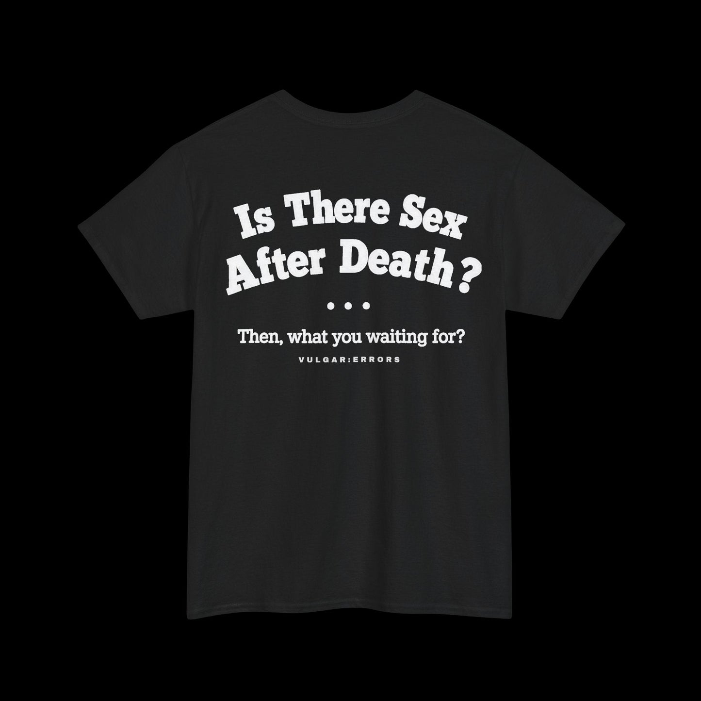IS THERE AFTER SEX AFTER DEATH? — TEE