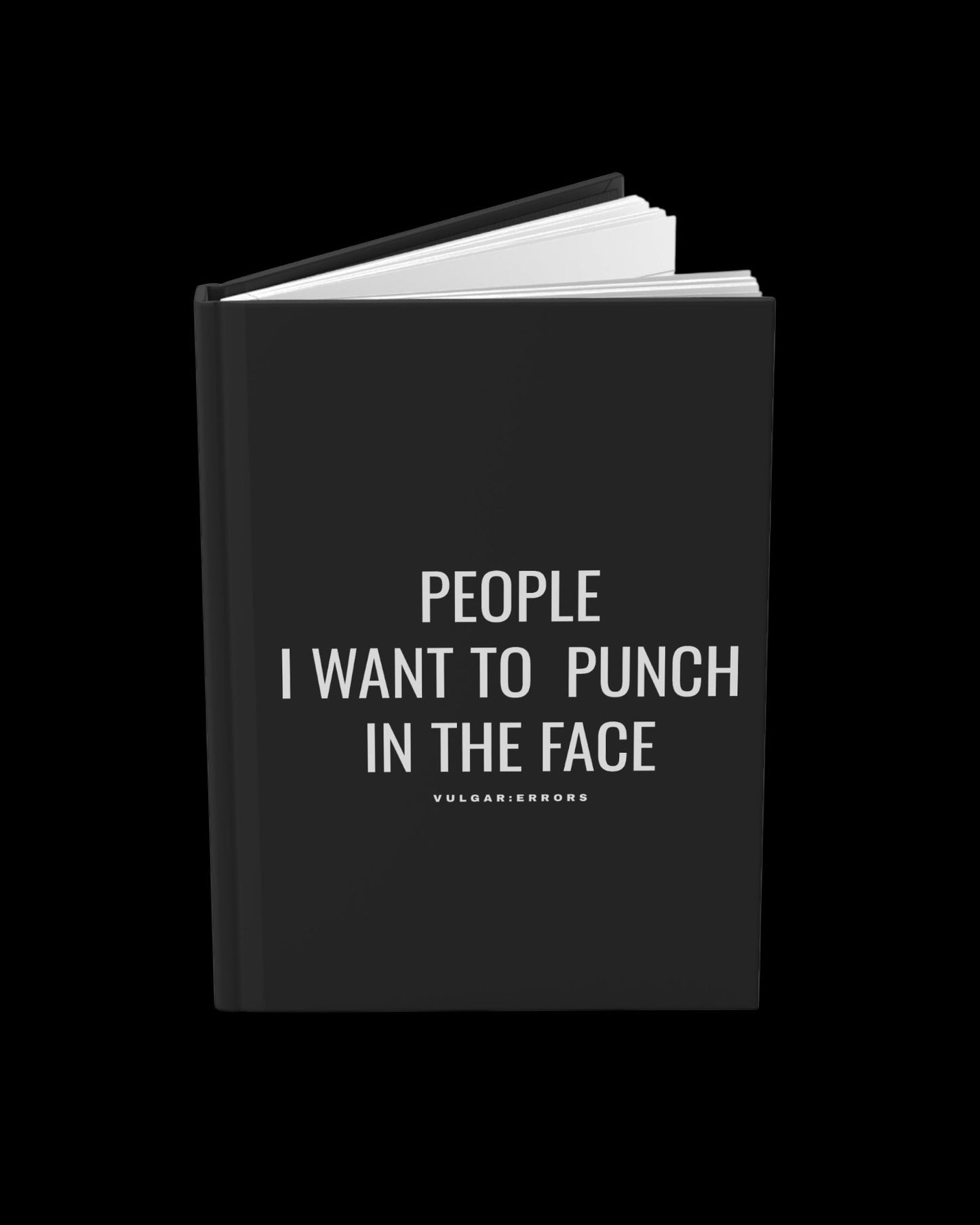 PEOPLE I WANT TO PUNCH HARDCOVER JOURNAL