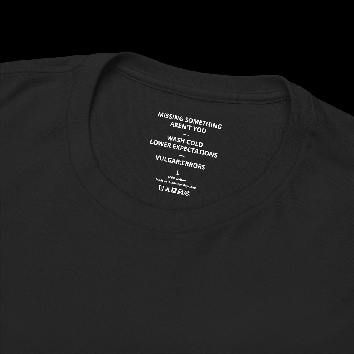 MISSING "U" — TEE
