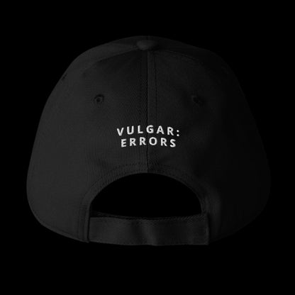 MAKE BUTTS REAL AGAIN Cap black embroidered baseball cap (back)
