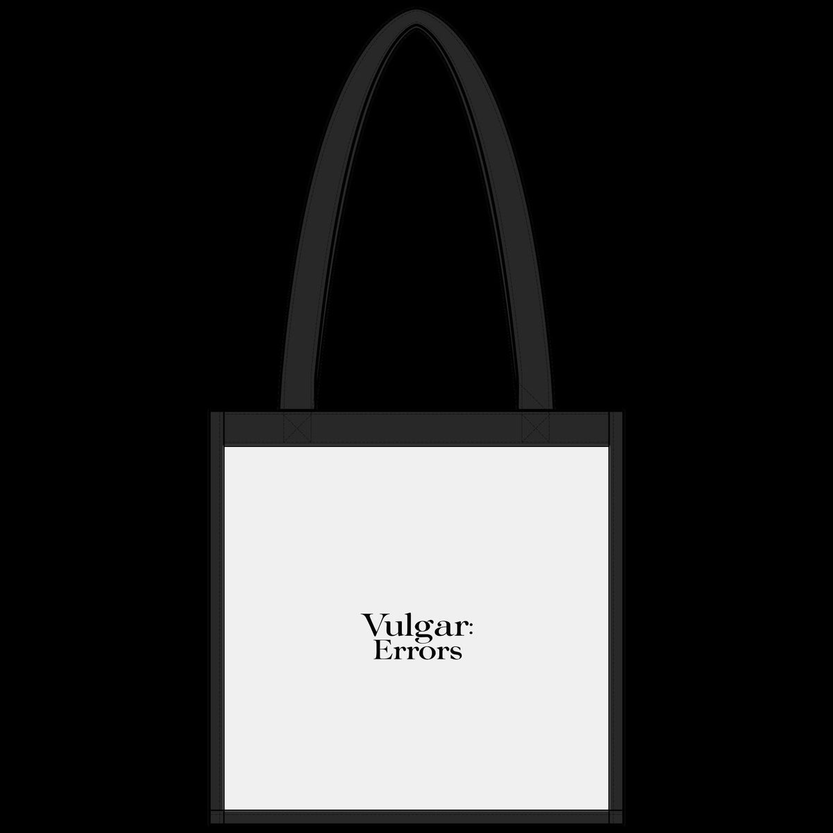 Vulgar Errors No Drugs and Sex Toys clear tote bag – additional view