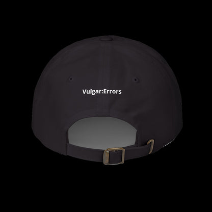 "Make Butts Real Again" Vulgar Errors cap in black — additional product view